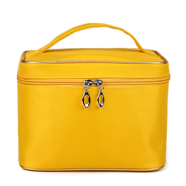 Colorful Canvas Cosmetic Bag