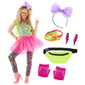 Morph 80s Outfit For Women Party 80s Costumes For Womens 80s Costume Halloween Costumes Woman 2024 80 s Costume Outfit Women M