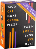 Taco Cat Goat Cheese Pizza – Halloween Edition – Halloween Party Games for Kids and Adults - Halloween Party Favors Halloween School Party Prize Trick or Treat Gift Kids Ages 8+