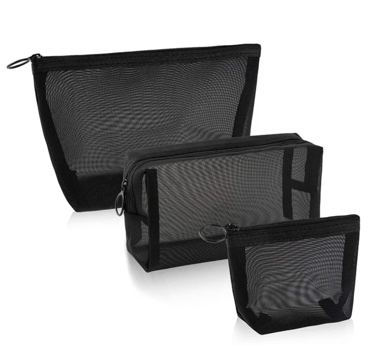 Mesh Cosmetic Storage Bag
