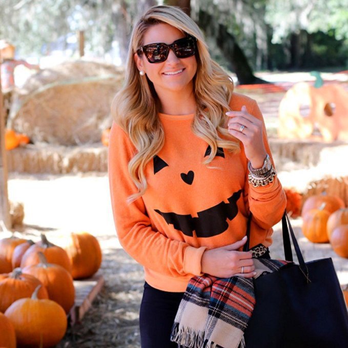 Halloween Pumpkin Sweatshirt